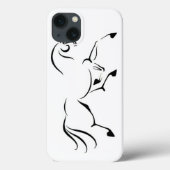 ホースiPhoneケース Case-Mate iPhoneケース (裏面)