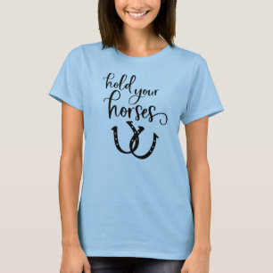 ホーズユアウスタンロデオカウボーイファームカントリー Tシャツ