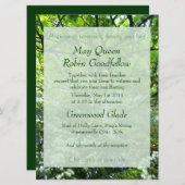 ホーソン&オークハンドファスティング招待状 招待状 (正面/裏面)