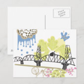 ホーソーンブリッジポートランドポストカード ポストカード (正面/裏面)