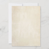 ホーダウンの招待状 招待状 (裏面)