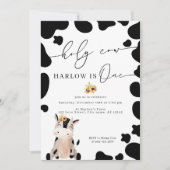 ホーチカウカントリーファームサンフラワーファースト誕生日 招待状 (正面)