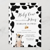 ホーチカウカントリーファームサンフラワー誕生日 招待状 (正面/裏面)