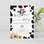 ホーチカウカントリーファームサンフラワー誕生日 招待状 (スタンド正面)