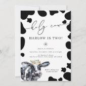 ホーチカウカントリーファーム誕生日 招待状 (正面)