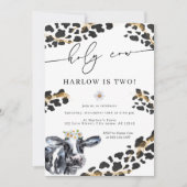 ホーチカウカントリーファーム誕生日 招待状 (正面)