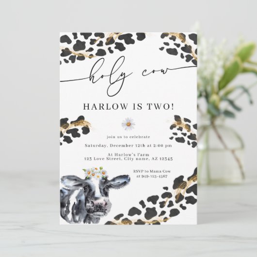 ホーチカウカントリーファーム誕生日 招待状 (スタンド正面)