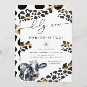 ホーチカウカントリーファーム誕生日 招待状 (正面/裏面)