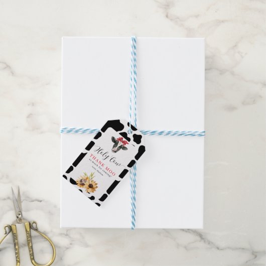 ホーチカウス感謝していスンモーフラワー誕生日 ギフトタグ (より糸付き)