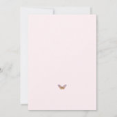 ホーチカウハイランドカウワイルドフラワーズブライダルシャワー 招待状 (裏面)