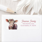 ホーチカウピンクフローラ誕生日住所 シール (インサイチュ)