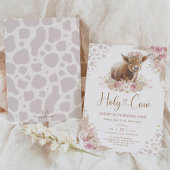 ホーチカウボーホパンパスハイランドカウガール誕生日 招待状