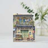 ホーチミン市の家 ポストカード (スタンド正面)