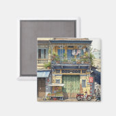 ホーチミン市の家 マグネット (正面/裏面)