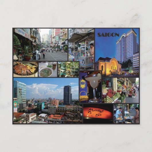 ホーチミン市 – ベトナム ポストカード (正面)