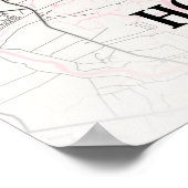 ホーチミン – ベトナムナポリ市地図 ポスター (角)