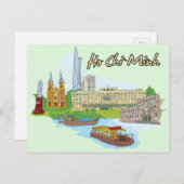 ホーチミンVietnamはがき ポストカード (正面/裏面)