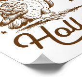 ホーチンがホレリンフクロウカウボーイに通じる ポスター (角)