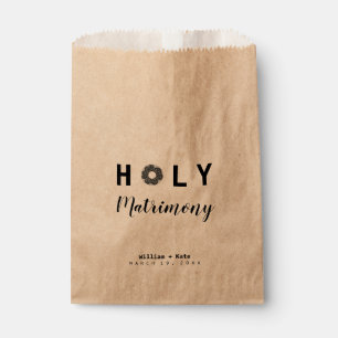 ホーディドナットマトリモニー結婚式の引き出物バッグ フェイバーバッグ