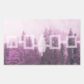 ホーデノサヌミスティフォレスト国旗 長方形シール (正面)