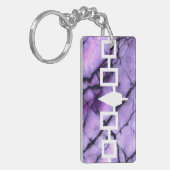 ホーデノサヌー連邦国旗 キーホルダー (正面左)