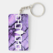 ホーデノサヌー連邦国旗 キーホルダー (裏面)