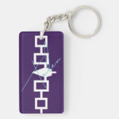 ホーデノサヌー連邦国旗 キーホルダー (裏面)