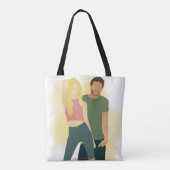 ホートハウスフラワー – AC トートバッグ (裏面)