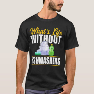 ホートライフウィズディッシュキッチン食洗機 Tシャツ