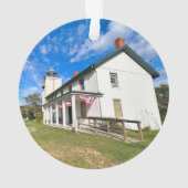 ホートンポイントライトハウスニューヨークオーナメント オーナメント (裏面)