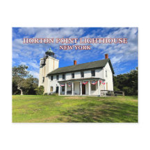 ホートンポイントライトハウスニューヨークポストカード