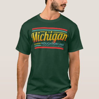 ホートン湖 ミシガン ヴィンテージ お土産 70年代 80年代 ストリート Tシャツ