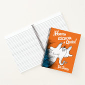 ホートン聞きなよ スペイン語 本の表紙 ノートブック (内部)