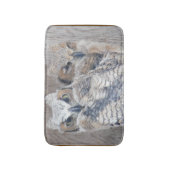 ホーニングオ素晴らしウレットフロアマット、ラグーホームデコール バスマット (正面縦)