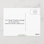 ホーニングパフィントリオ ポストカード (裏面)