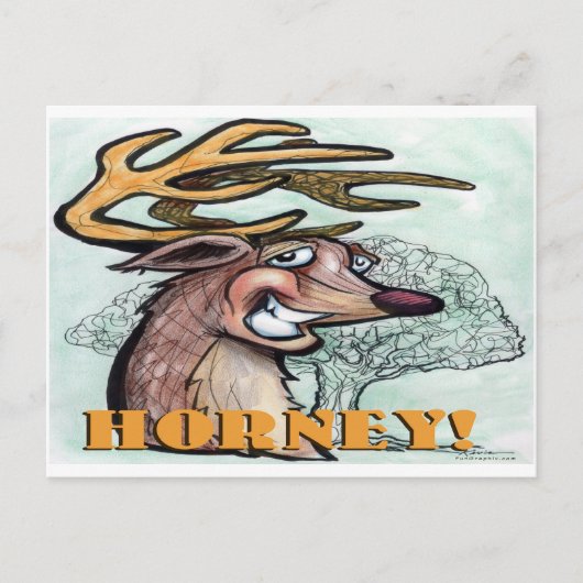 ホーニー ポストカード (正面)