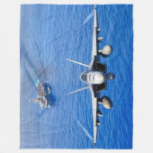 ホーネすごいー フリースブランケット (正面)