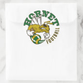 ホーネットサッカーラウンドステッカー ラウンドシール (バッグ)