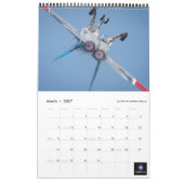 ホーネット100 - RCAF CF-18デモチーム カレンダー (3月 2027)