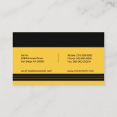 ホーネット 名刺 (裏面)