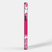 ホーパーソナライズされたトPInkダマスク Case-Mate iPhoneケース (裏面 / 右)