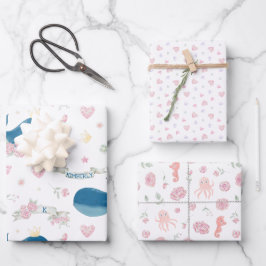 ホーパーソナライズされたラ航海の ラッピングペーパーシート