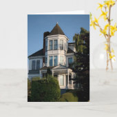 ホービクトリアンムノートカ空白のード カード (黄色い花)