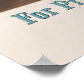 ホービーズココアグリセリン、1860年頃 ポスター (角)