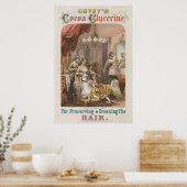 ホービーズココアグリセリン、1860年頃 ポスター (キッチン)