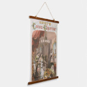 ホービーズココアグリセリン、1860年頃 吊り下げ型タペストリー (傾斜あり)