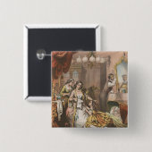 ホービーズココアグリセリン、1860年頃 缶バッジ (正面&裏面)