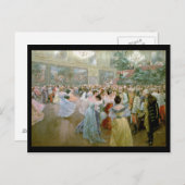 ホーフブルクのコートボール1900年 ポストカード (正面/裏面)