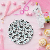 ホーフランスのンと音楽をテーマにした ペーパープレート (パーティー)