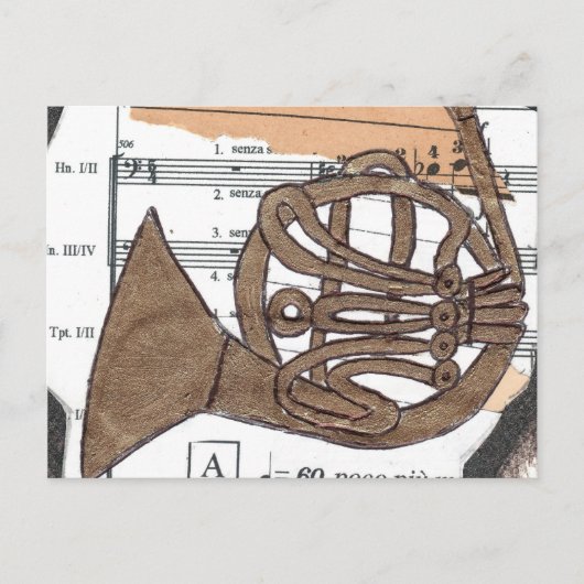 ホーフランスのンのはがき ポストカード (正面)